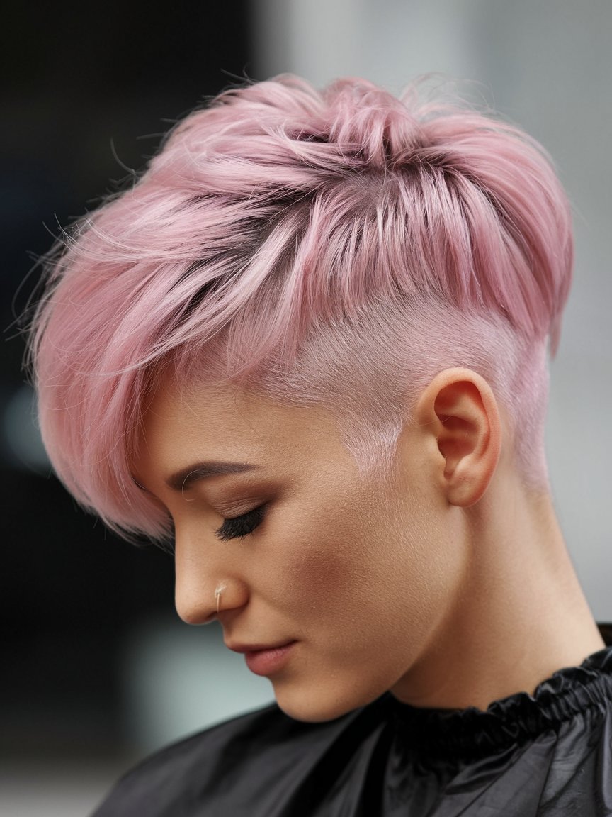 7. The Undercut Pixie