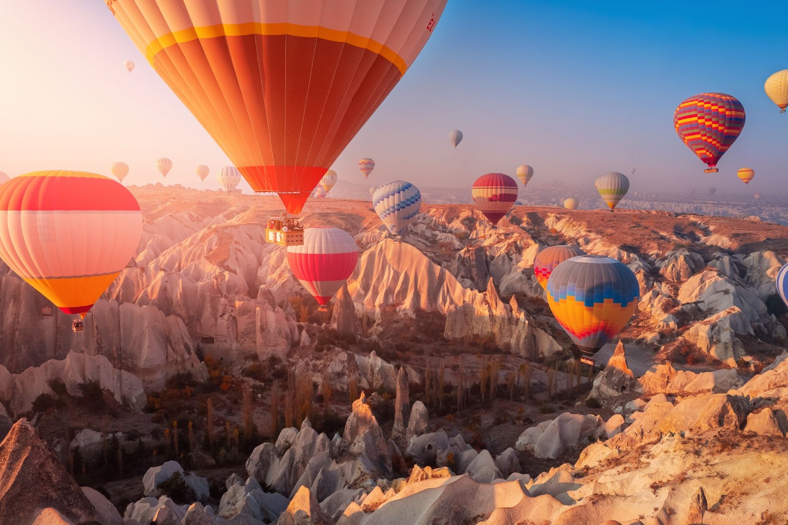 Cappadocia Hot Air Balloon Ride from Antalya
