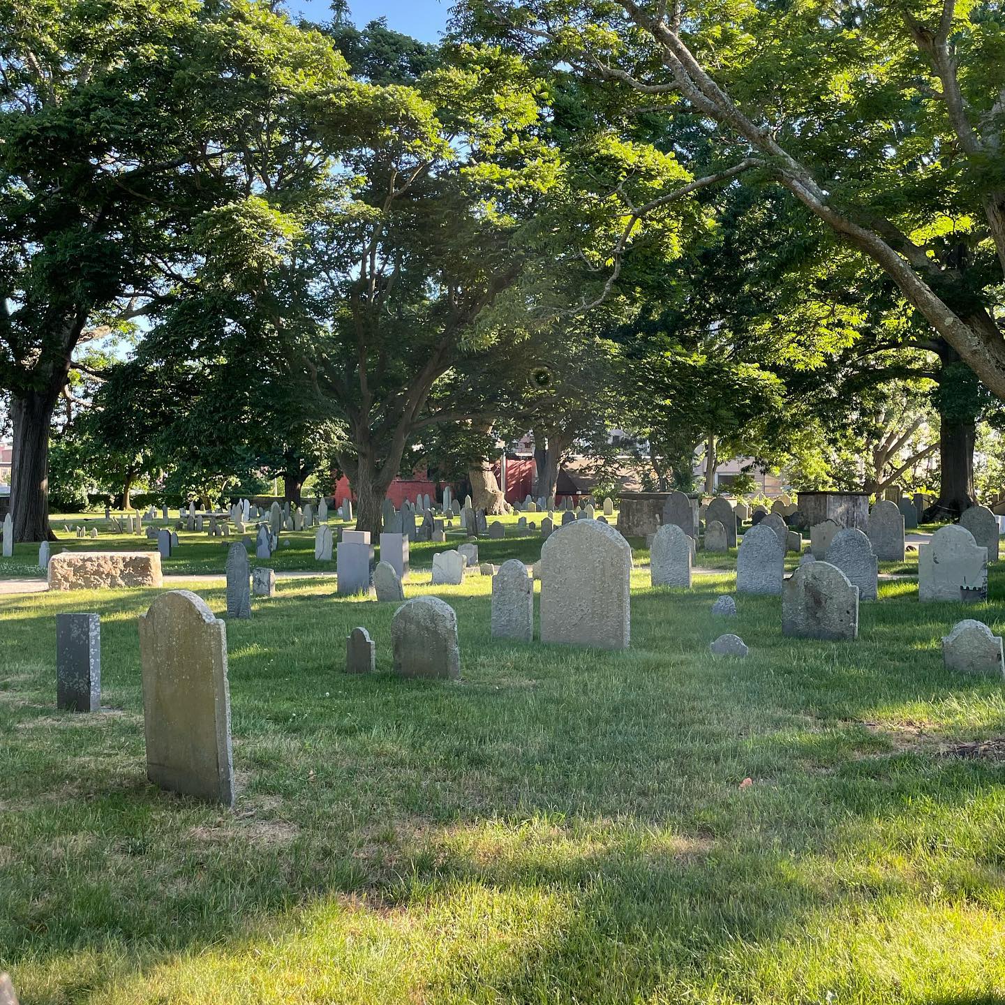 the Salem Witch Trials Memorial
