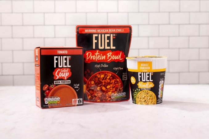 A group of food packages

AI-generated content may be incorrect.
