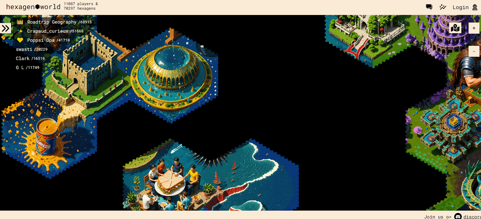 Hexagen World AI