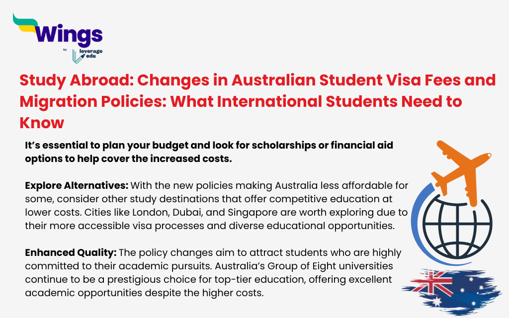 Study Abroad: Changes in Australian Student Visa Fees and Migration Policies: What International Students Need to Know
