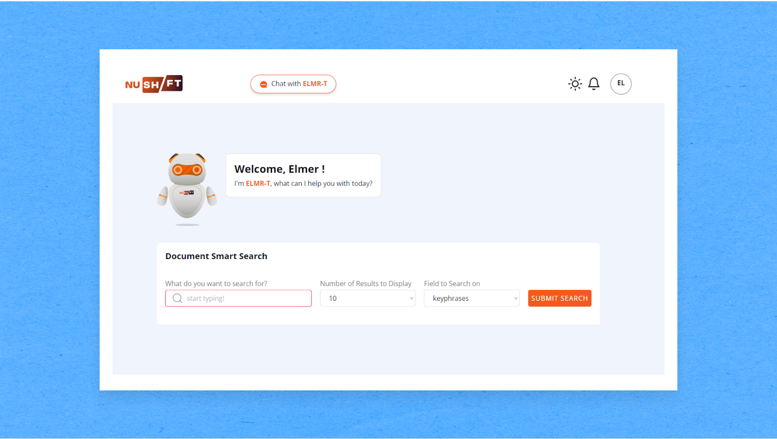 ELMR-T document search