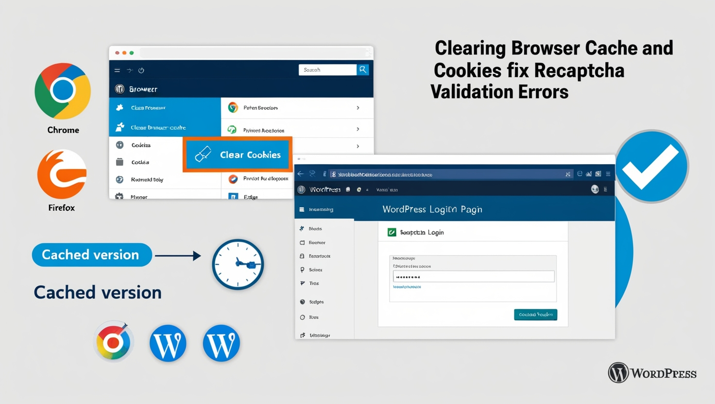 Clearing Browser Cache and Cookies