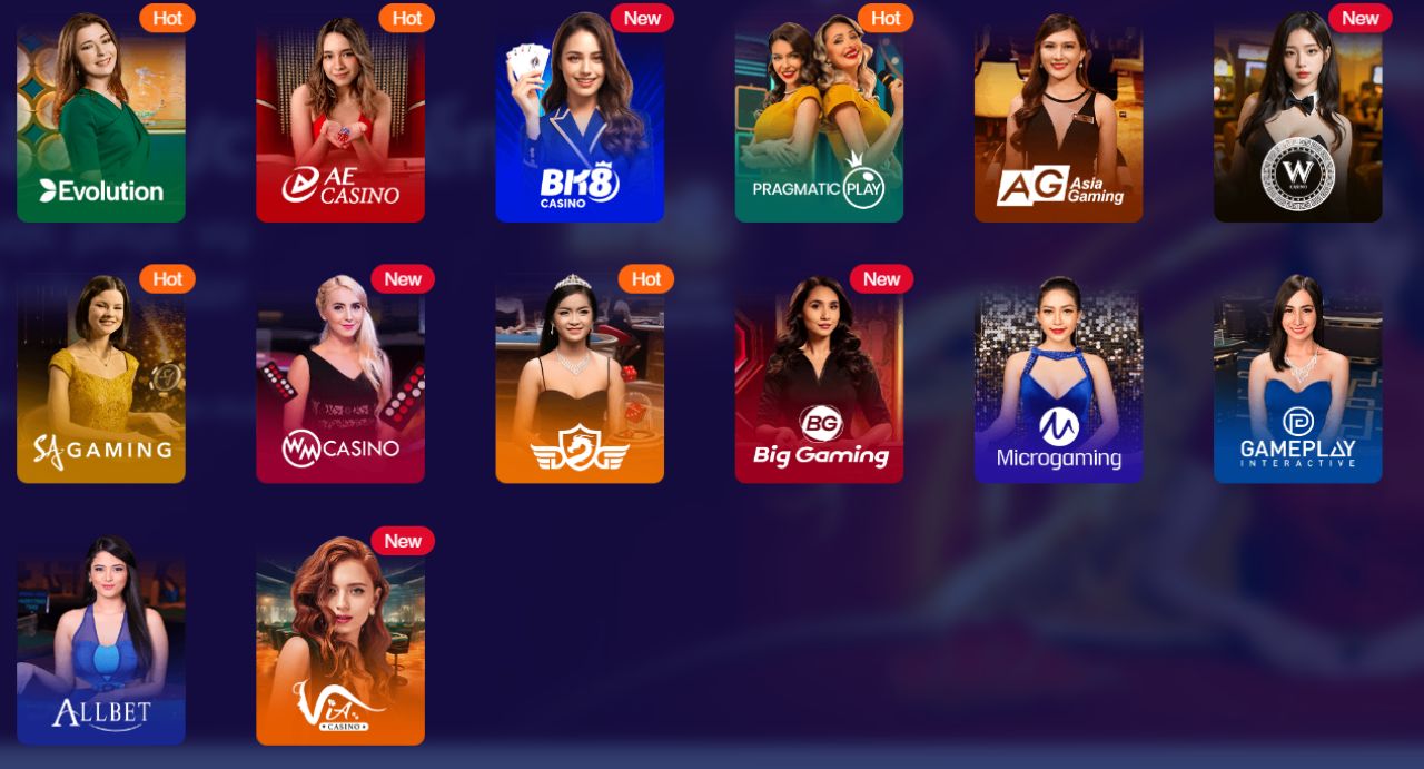 Trò Chơi Hấp Dẫn Tại Bk8 Casino