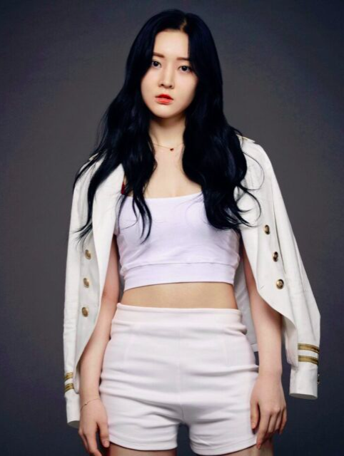 This contain an image of Former T-ARA member Ahreum.