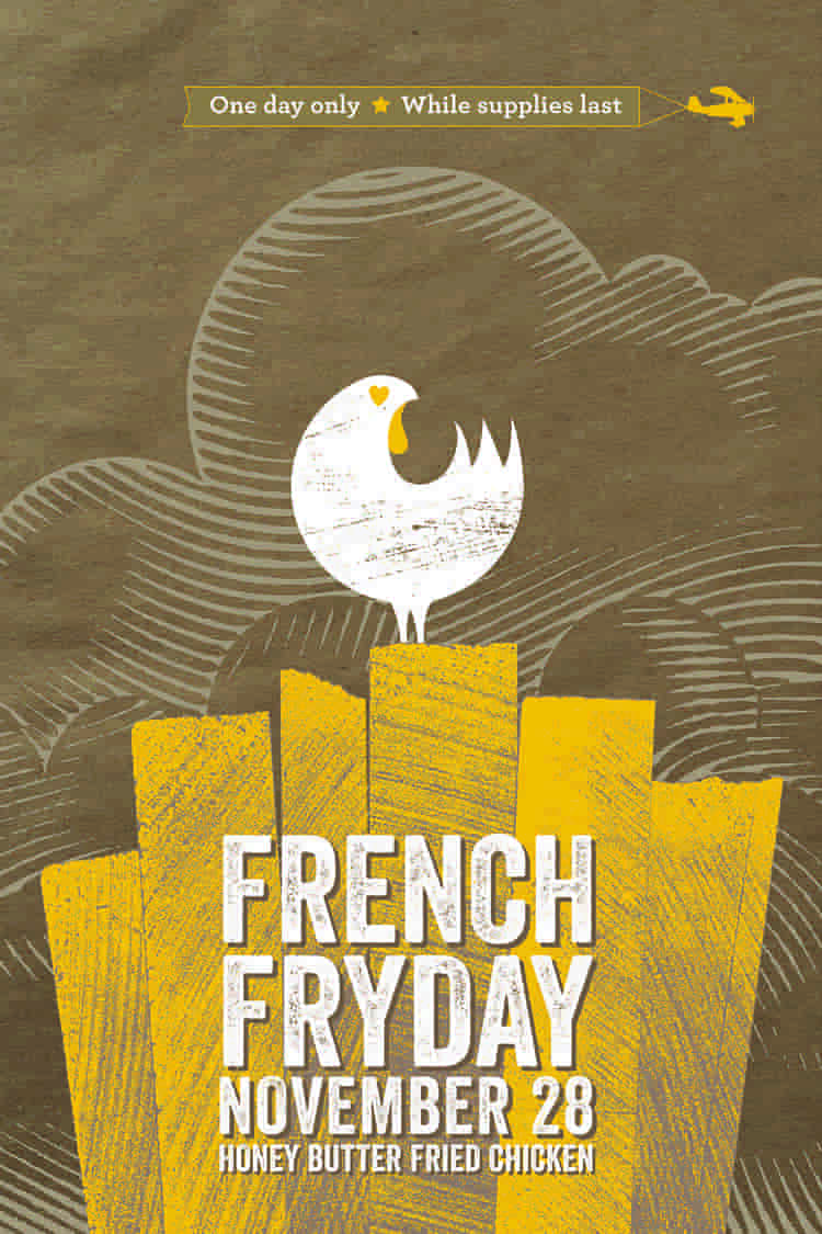 Promotional poster for French Fryday