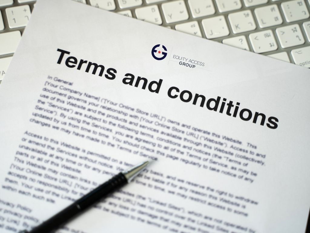 terms and conditions