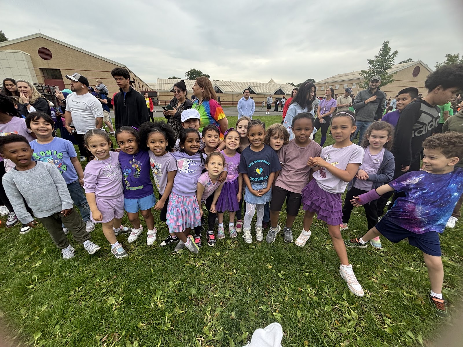 Purple team at Westover Field Day