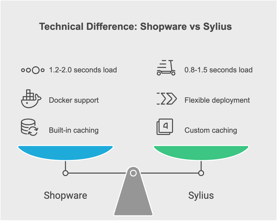 difference between shopware vs sylius