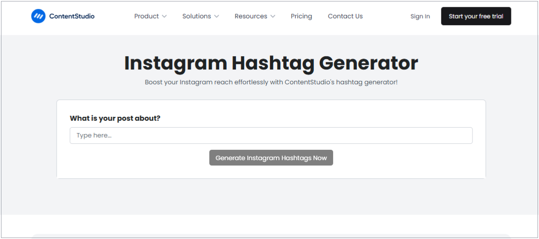 instagram hashtag generator 