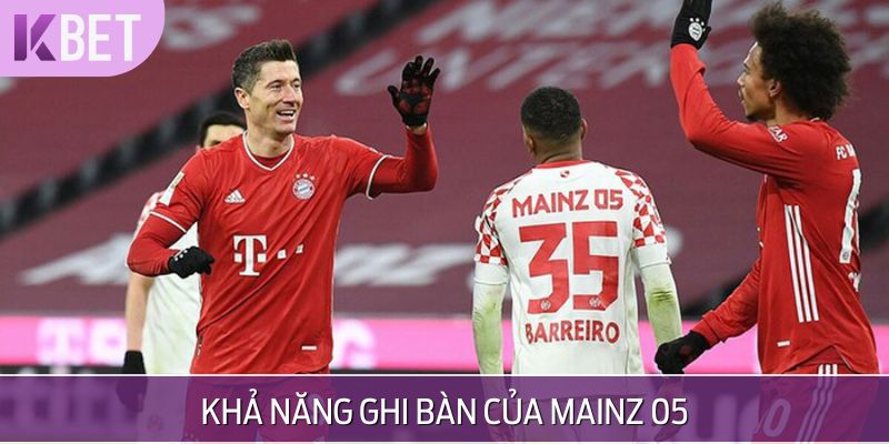 Mainz 05 có nhiều khả năng ghi bàn