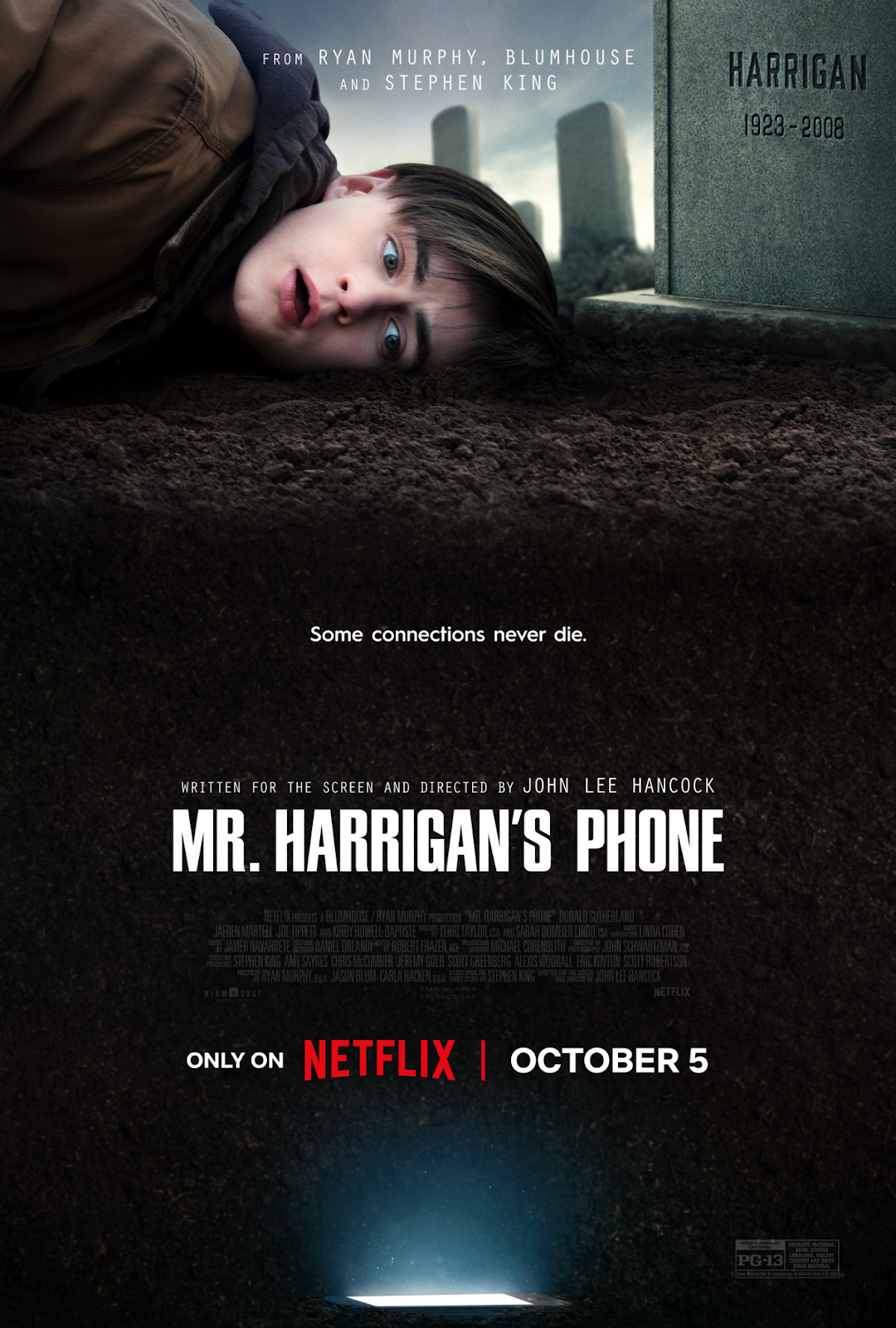 Mr. Harrigan's Phone- Family horror movies on netflix