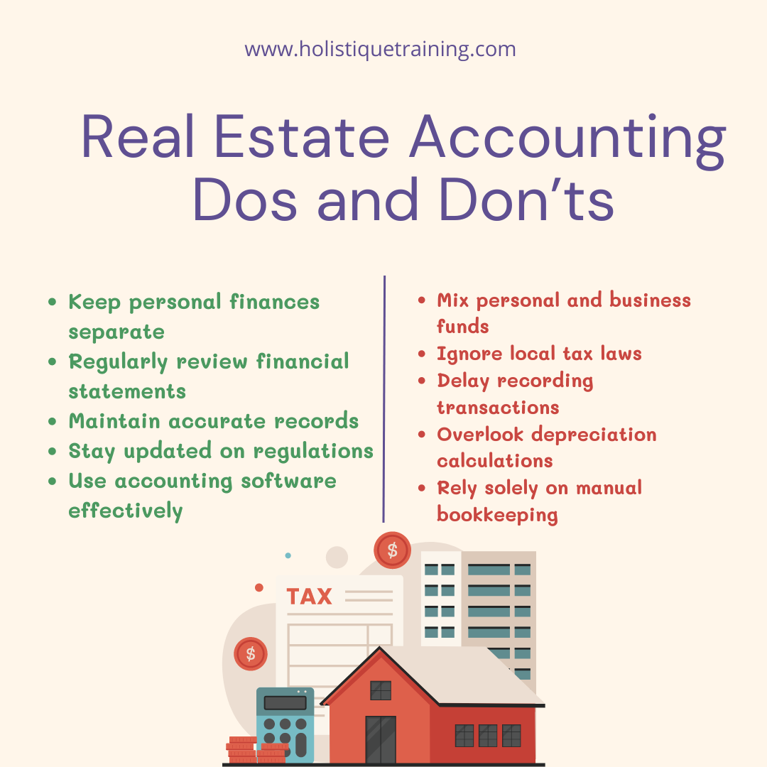 Do's & Don'ts of Real Estate Accounting