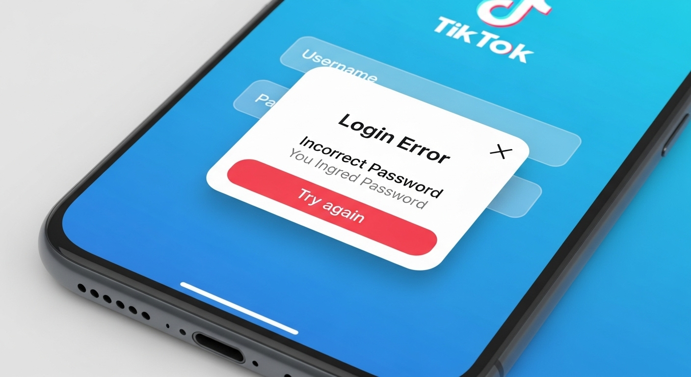 TikTok app login