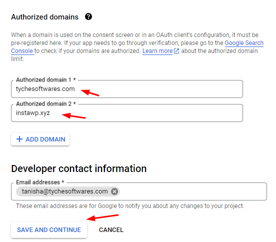 Integration with Google Sheets - Tyche Softwares Documentation