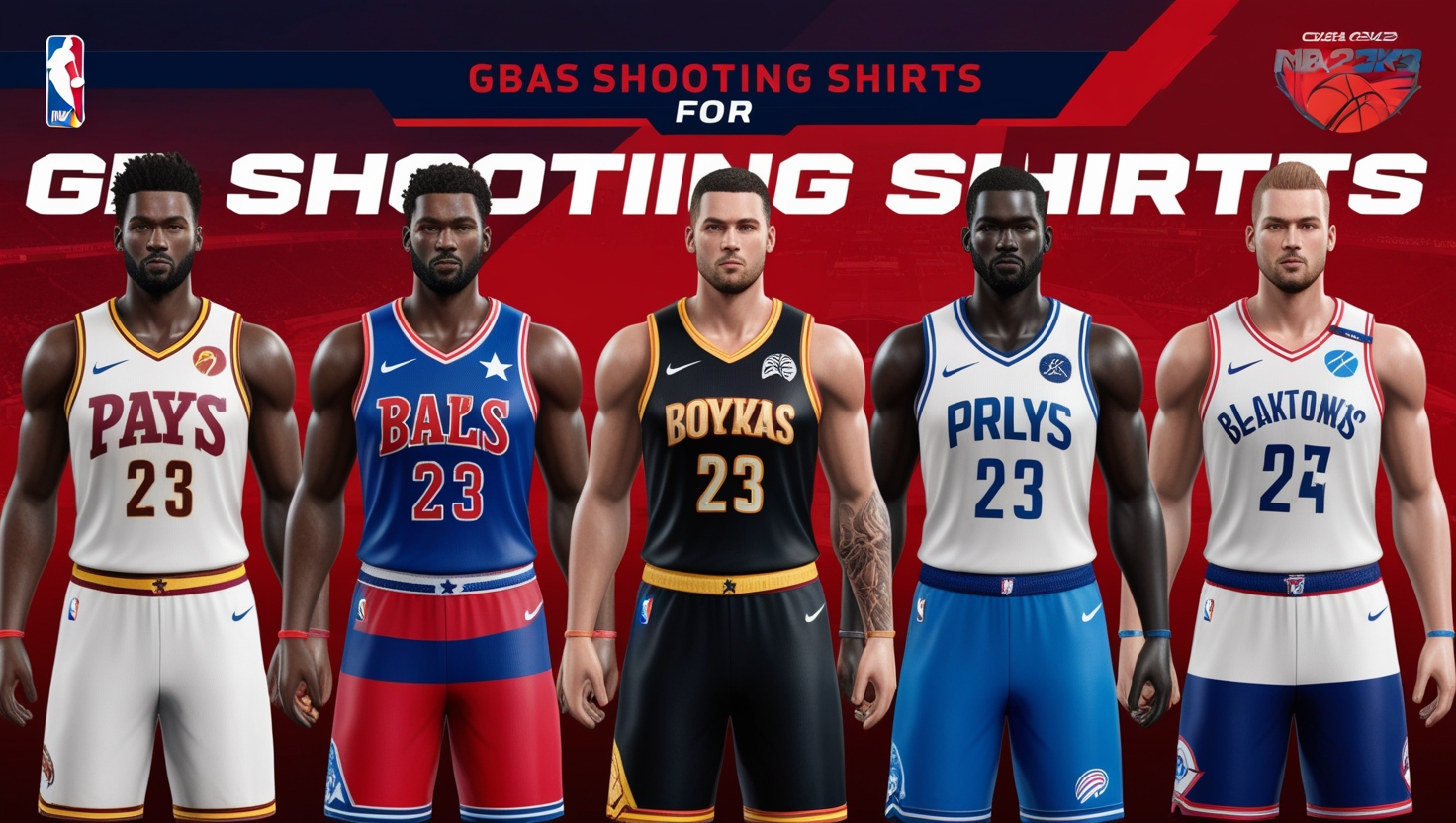 gbas shooting shirts nba 2k23
