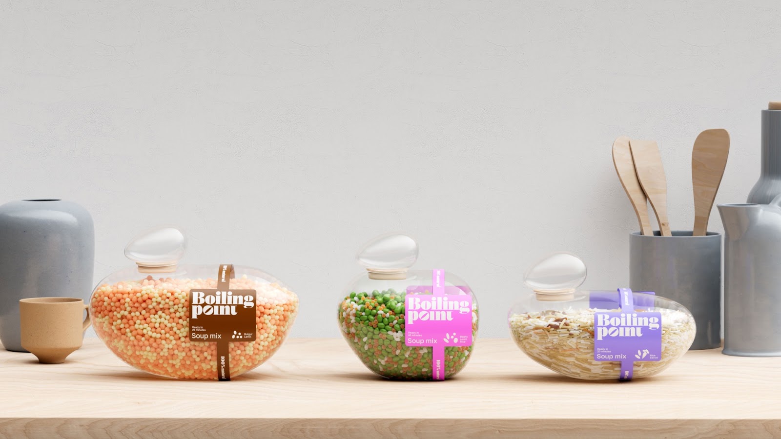 Image from the Fluid Forms: A Fresh Take on Sustainable Packaging Design article on Abduzeedo