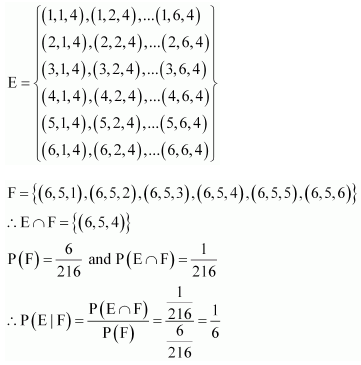 NCERT Solutions class 12 Maths Probability