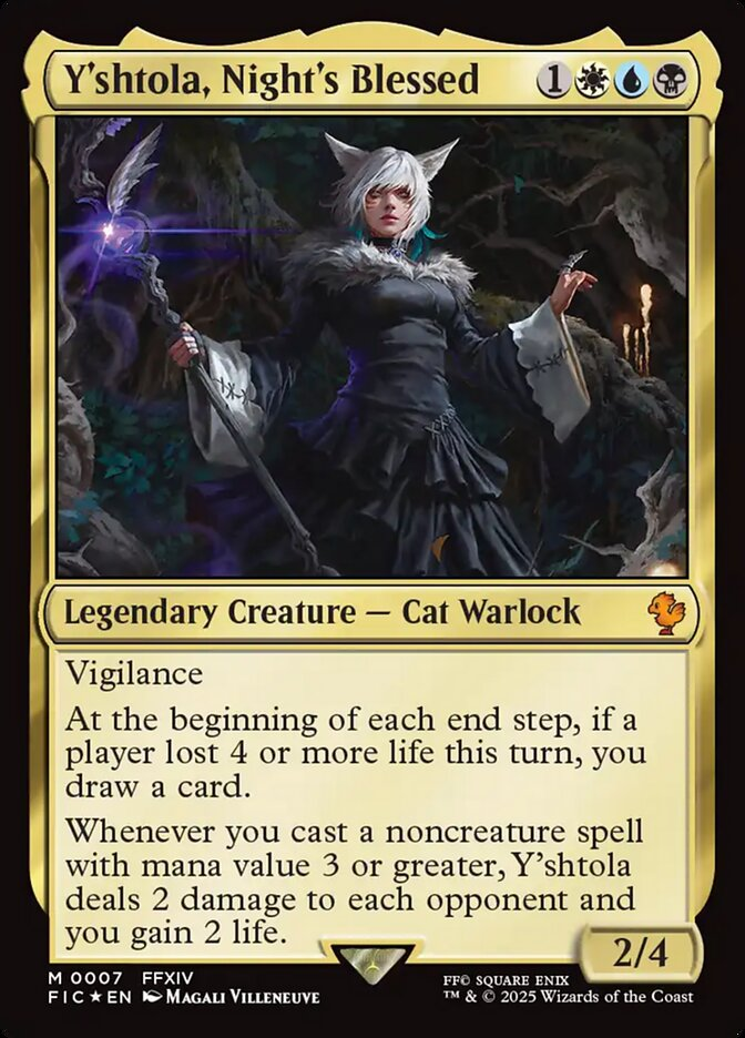 Magic the Gathering Final Fantasy - Y'shtola, Night's Blessed