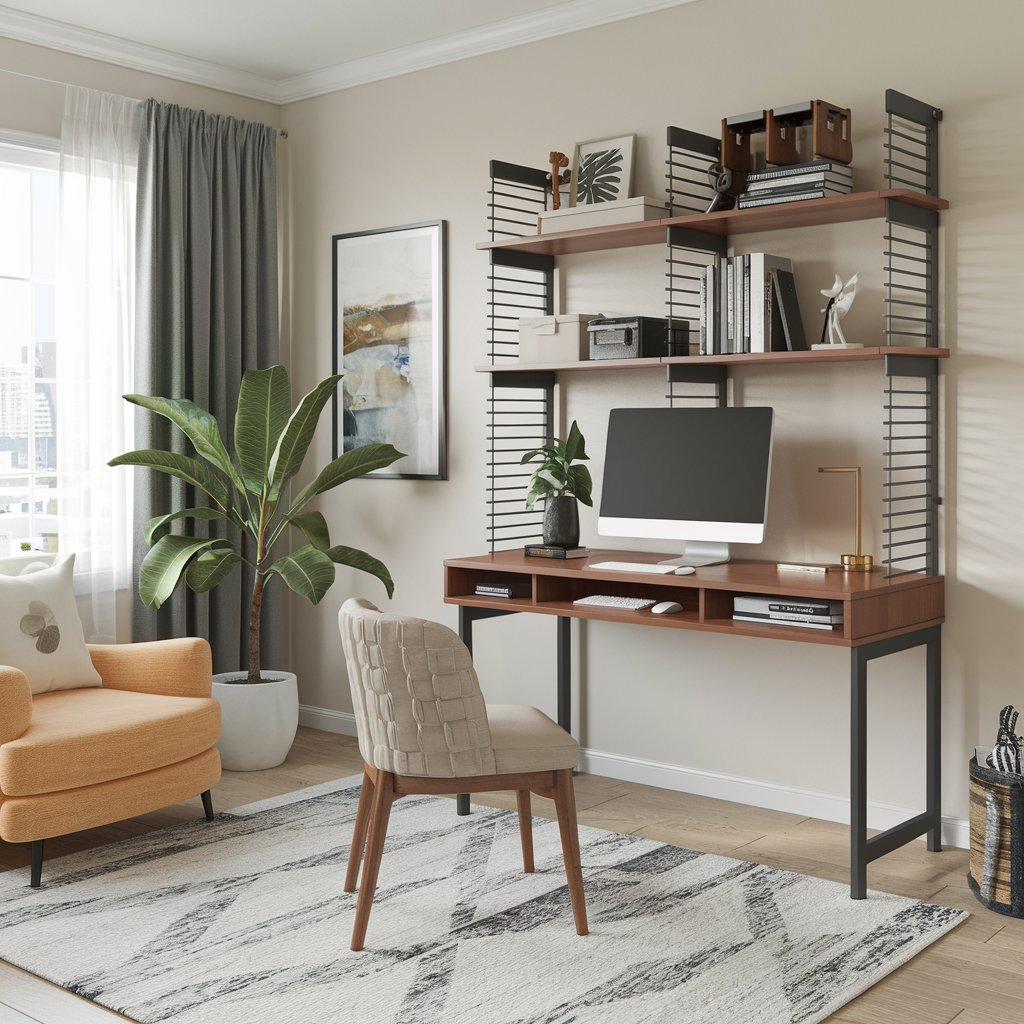 Capen Rectangular Engineered Wood Computer Desk