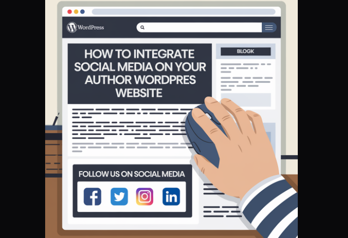 How To Integrate Social Media on Your Author WordPress Website