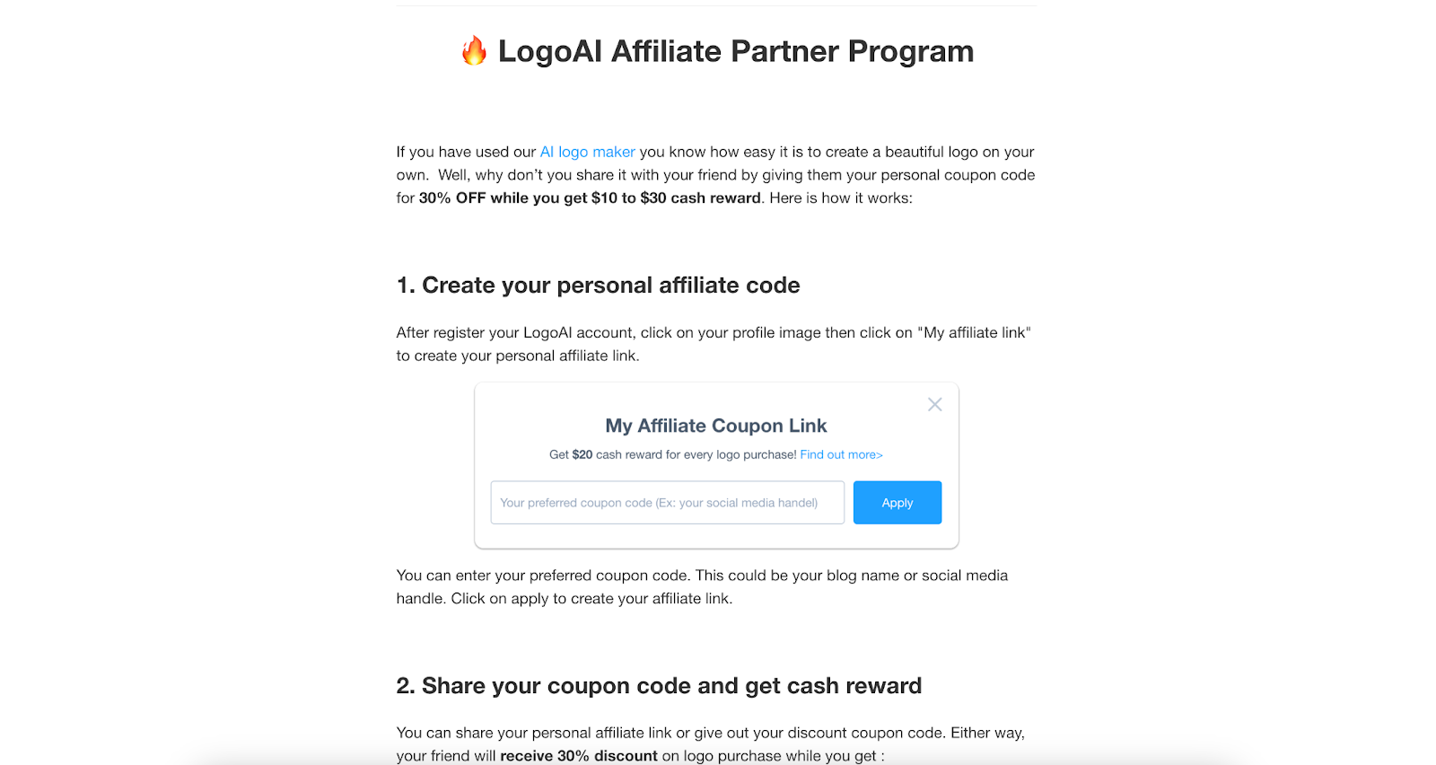 logoai affiliate program