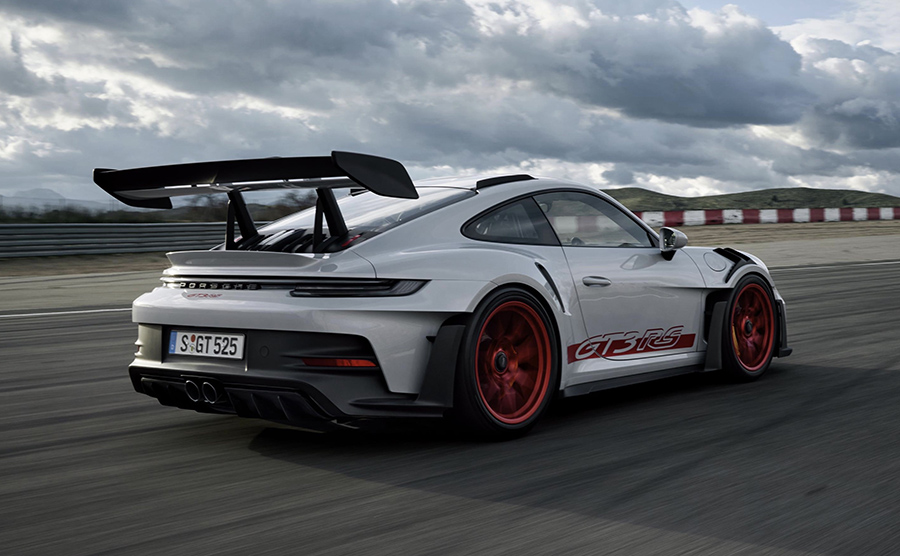 ดีไซน์การออกแบบของรถยนต์ : Porsche 911 GT3 RS