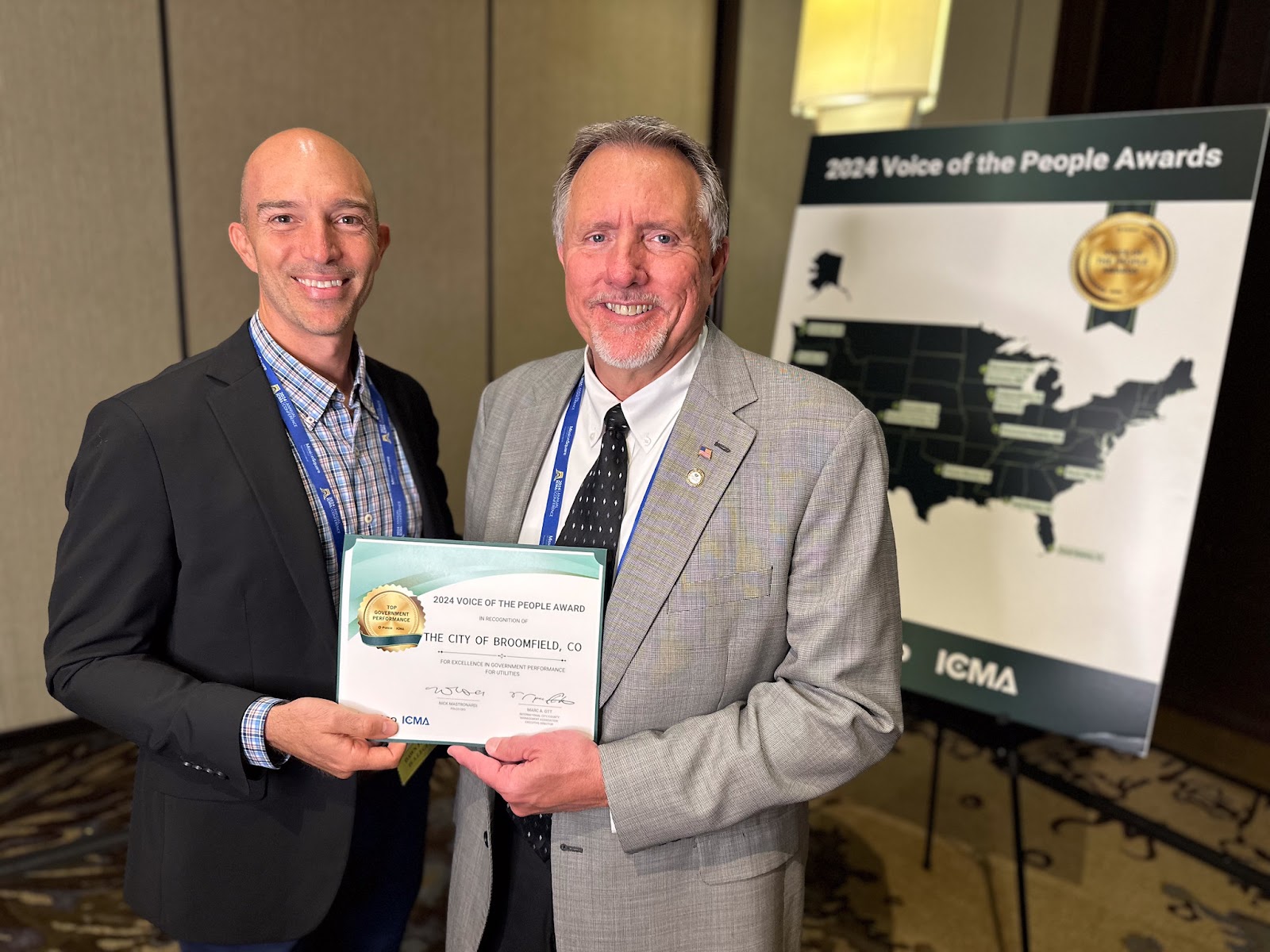 Broomfield, Colorado: Voice of the People (VOP) Award Winner for Excellence in Government Performance for Utilities