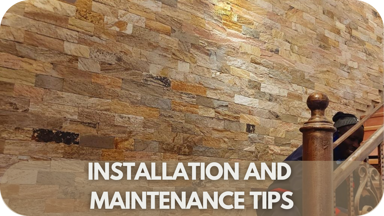 Ensure a long-lasting finish with these essential installation and maintenance tips for stone cladding.