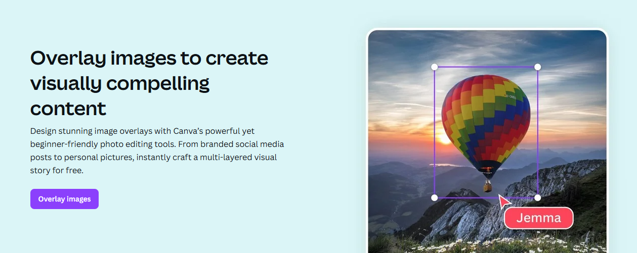 Canva – Custom Overlay Image Fine-Tune