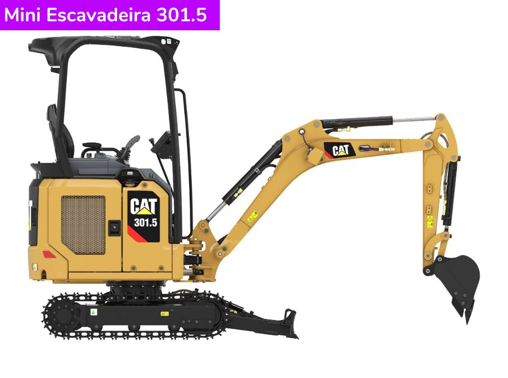 Catálogo Mini Escavadeira 301.5 Caterpillar