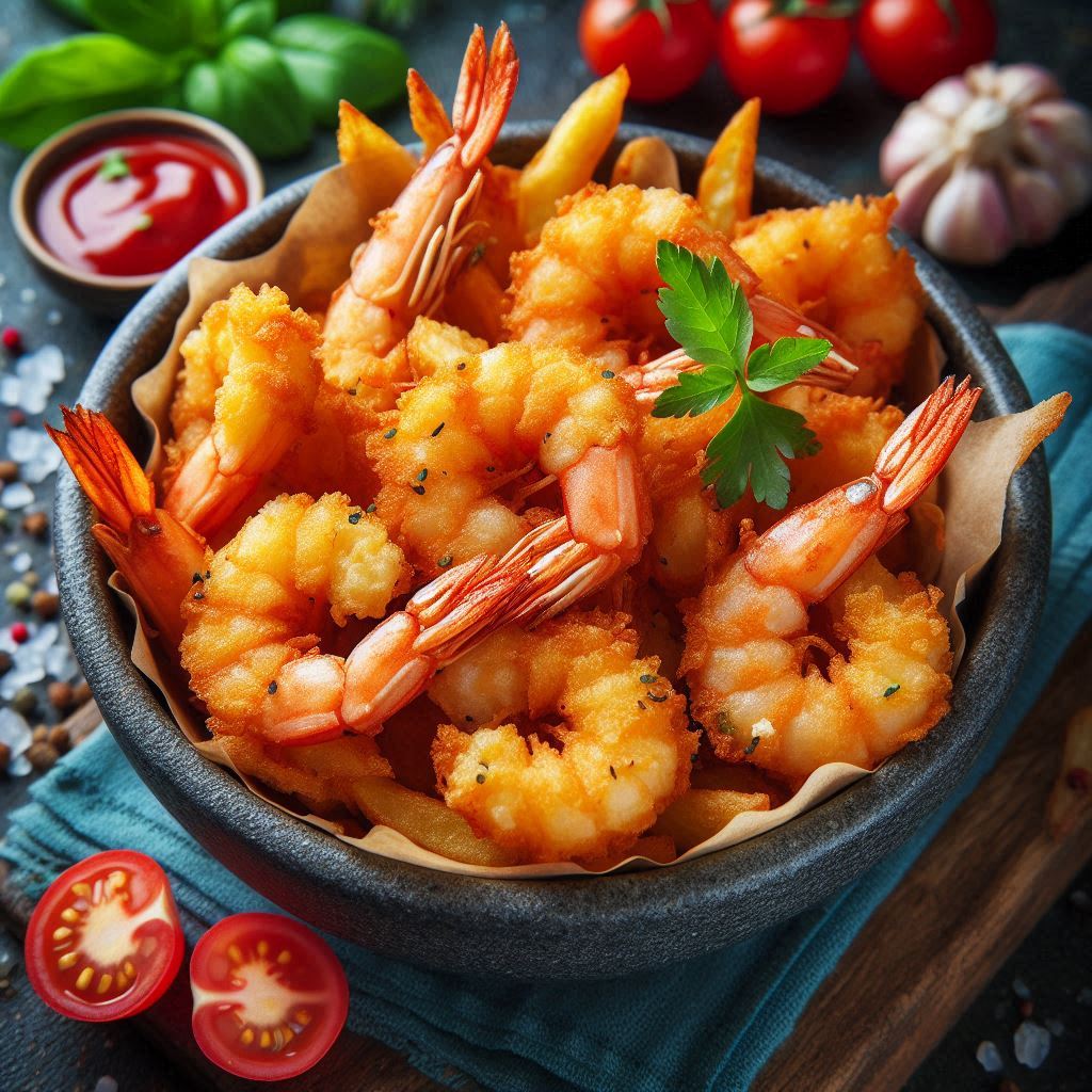 Crispy Air Fryer Shrimp