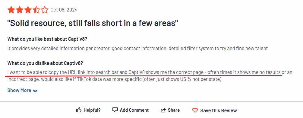 user review of captiv8