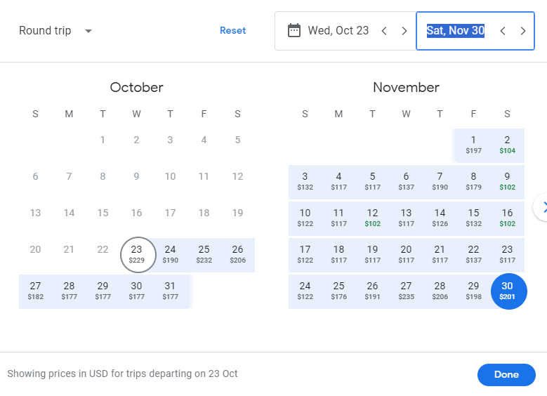 cheap google flights