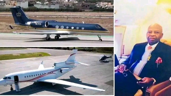 Prince Arthur Eze private jet 