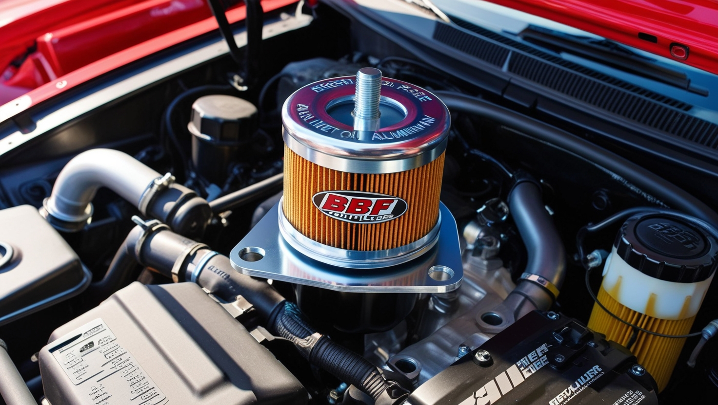 BBF Oil Filter ADP Billet Aluminum