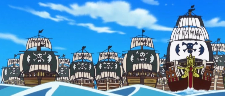 The 18 Strongest One Piece Crews | The Yonta Maria Grand Fleet | AnimeKing 