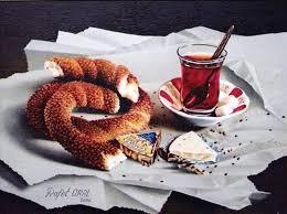 Basit yaşayacaksın, basit. Simit çay... - Ressam Rafet ORAL | Facebook