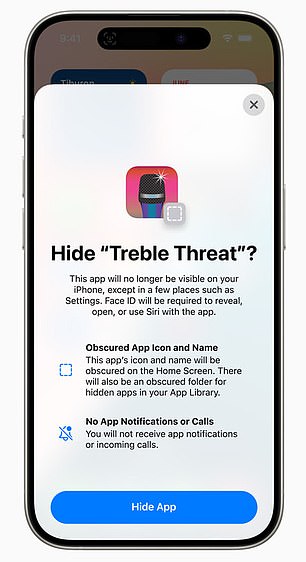 4. Applications cachées