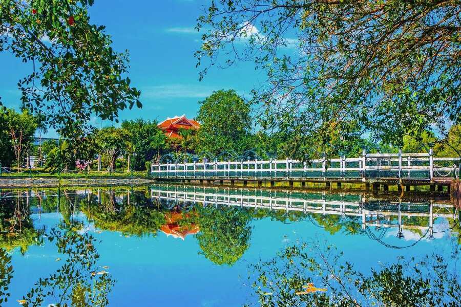 President Ho Chi Minh Memorial in the Cape Land. Source: thamhienmekong