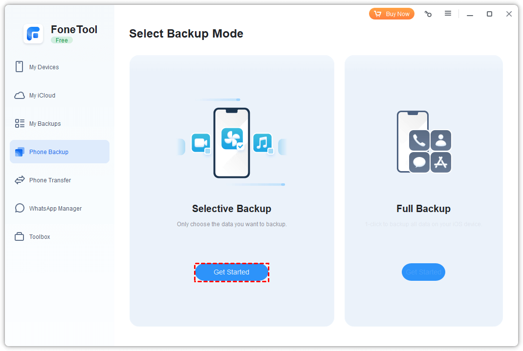 start-to-selective-backup