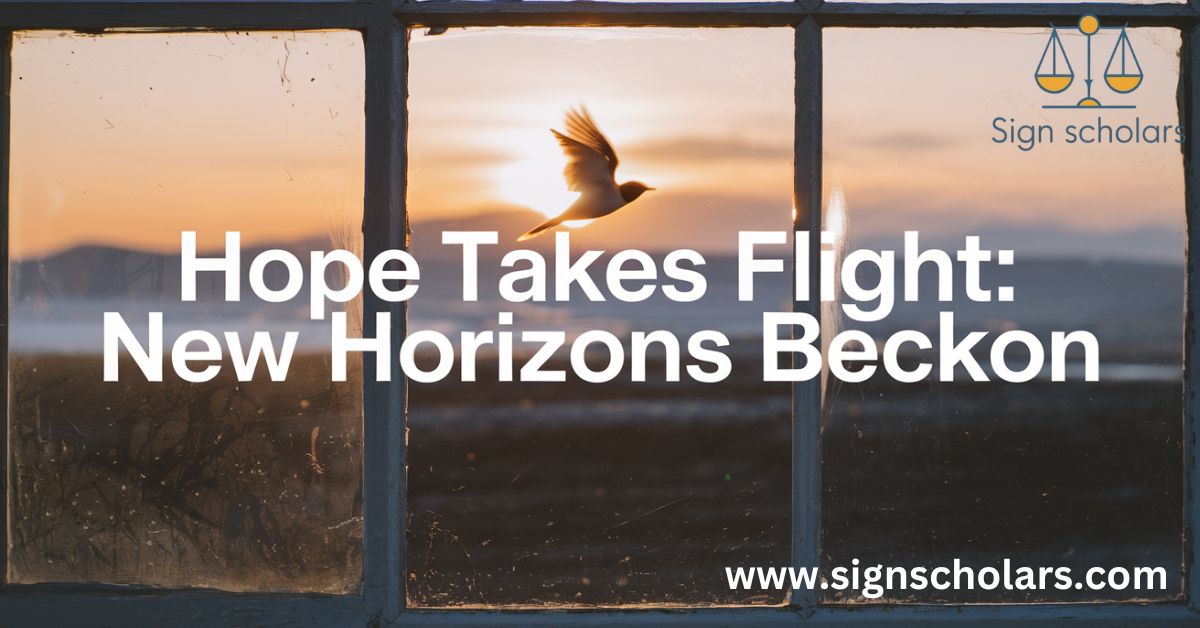 Hope Takes Flight: New Horizons Beckon