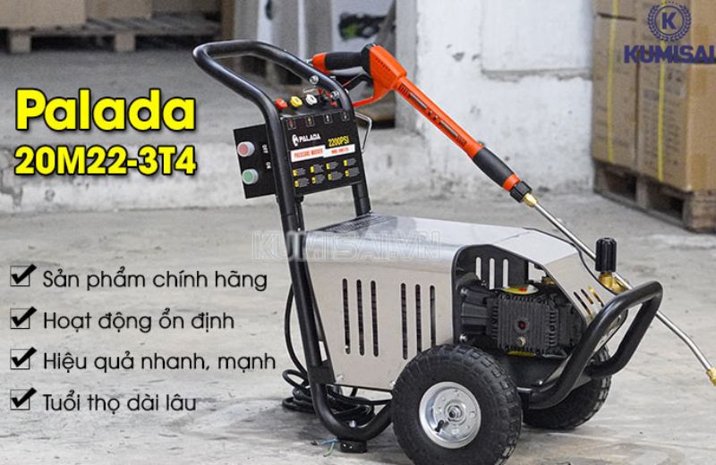 Máy rửa xe cao áp Palada 20M22-3T4