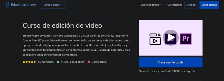 Curso de youtuber gratis en línea
