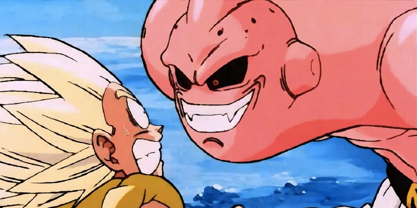 Top 20 Most Epic Dragon Ball Z Fights |   Gotenks vs. Super Buu| AnimeKing 