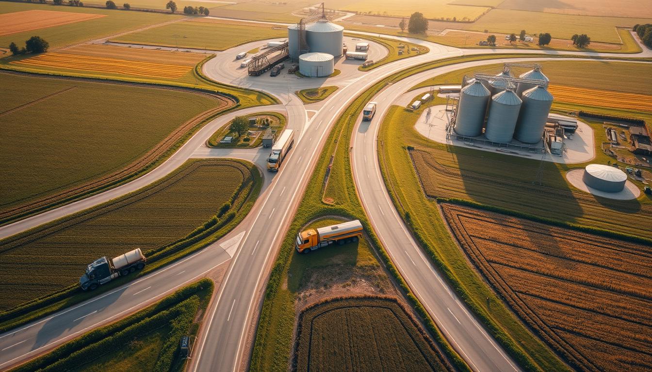 efficient bulk trucking for farming operations