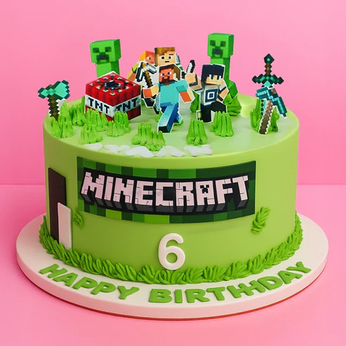 Minecraft Block Cake | Cakofy