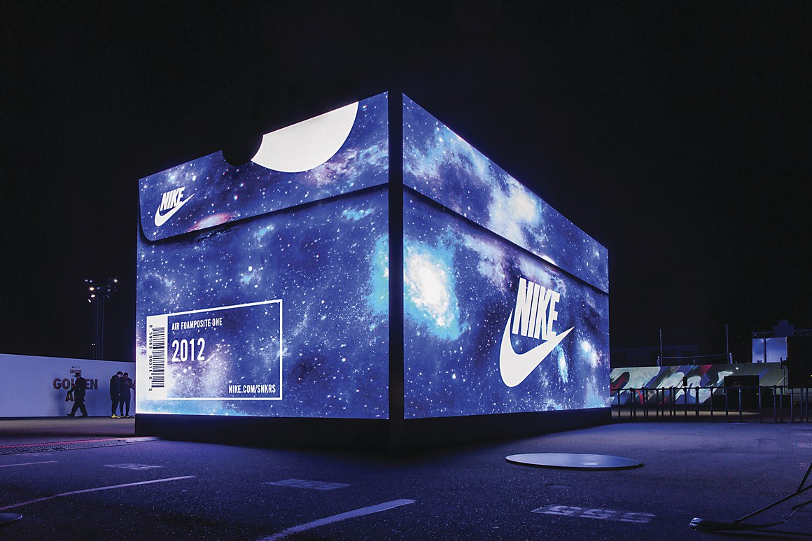 Nike’s pop-up activations