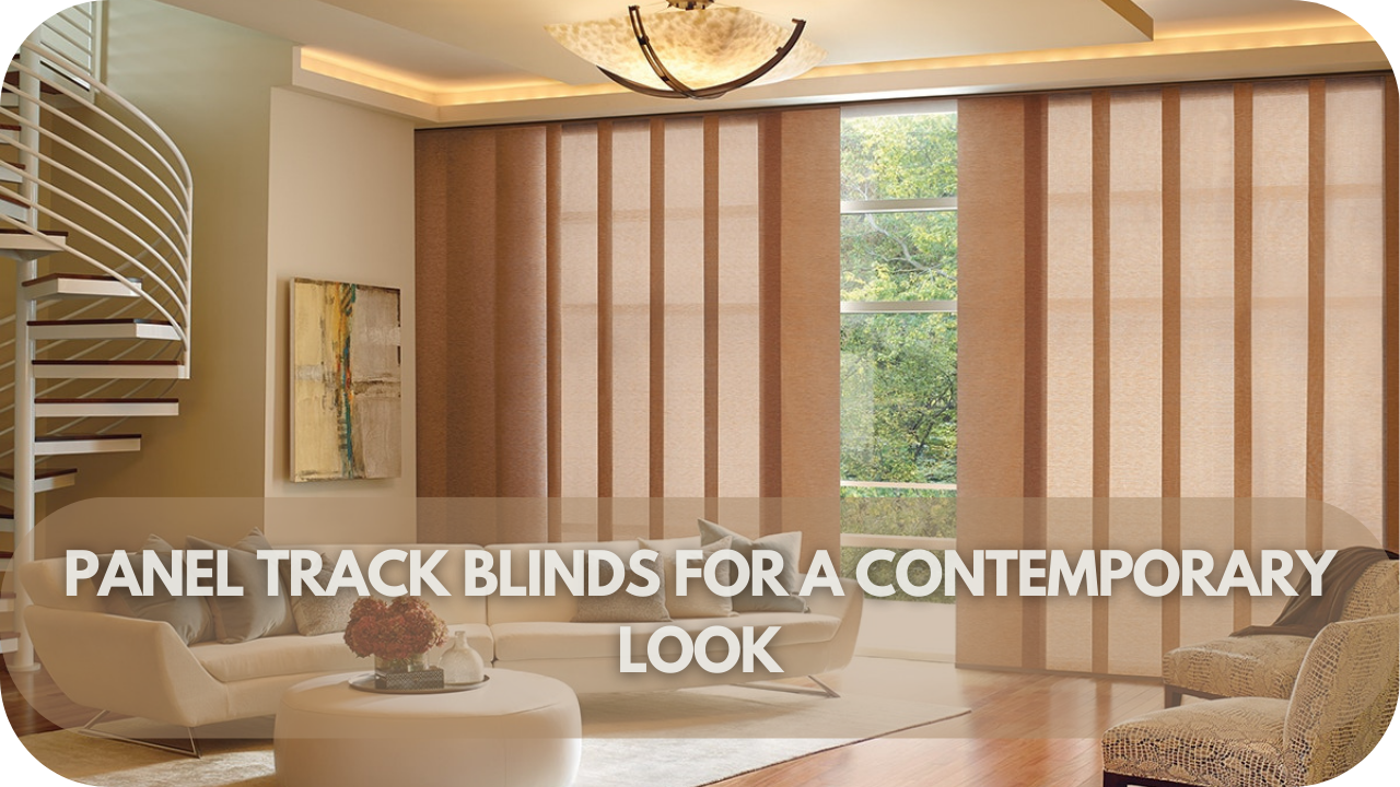  Panel Track Blinds